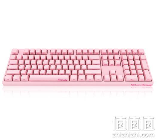 Cherry红轴+PBT键帽+侧刻！Akko 艾酷 Ducky 3108 机械键盘 319元包邮（长期399元） 值值值-买手聚集的地方