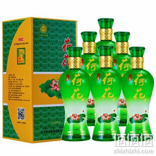 洋河镇 6瓶x500ml 白酒龙瓷 42度 龙瓷荷花白酒 129元包邮（长期399元） 值值值-买手聚集的地方