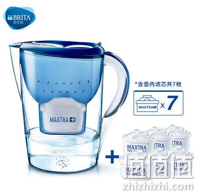 24点结束！1壶7芯！BRIT碧然德 Marella 海洋系列 3.5L 滤水壶 券后242元包邮（京东1壶6芯374元） 值值值-买手聚集的地方