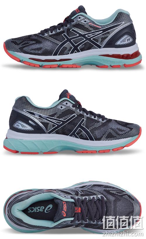 次顶级旗舰：ASICS 亚瑟士 GEL-NIMBUS 19 女款缓震跑鞋 48美元约￥326（天猫911元） 值值值-买手聚集的地方