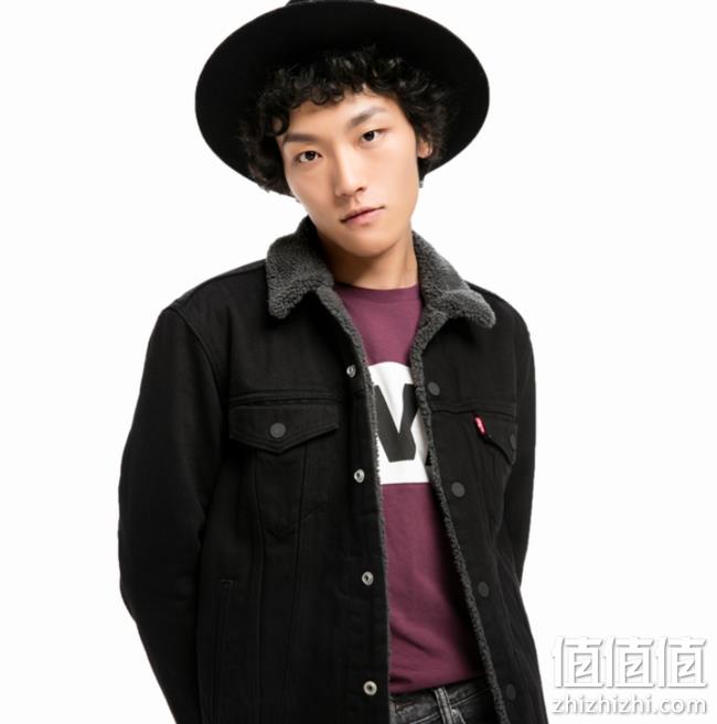 Levi's 李维斯 男士 仿羊羔绒 牛仔夹克 499元（专柜1099元） 值值值-买手聚集的地方