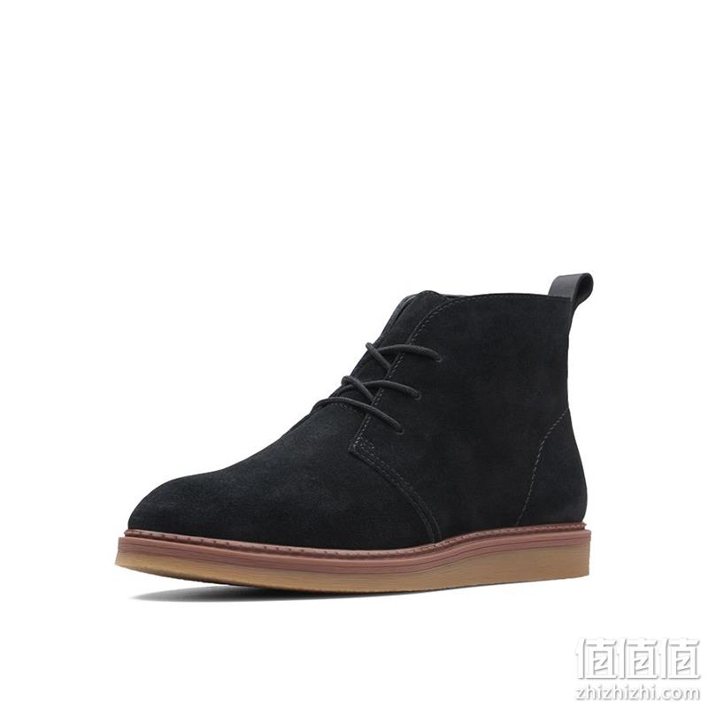 其乐 Clarks Dove Roxana 女士 系带平底短筒马靴 prime会员直邮到手297元（天猫799元） 值值值-买手聚集的地方