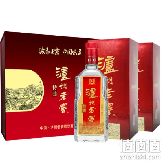 泸州老窖 特曲 52度 500ml*2瓶 礼盒装 358元、送酒具（天猫超市476元） 值值值-买手聚集的地方