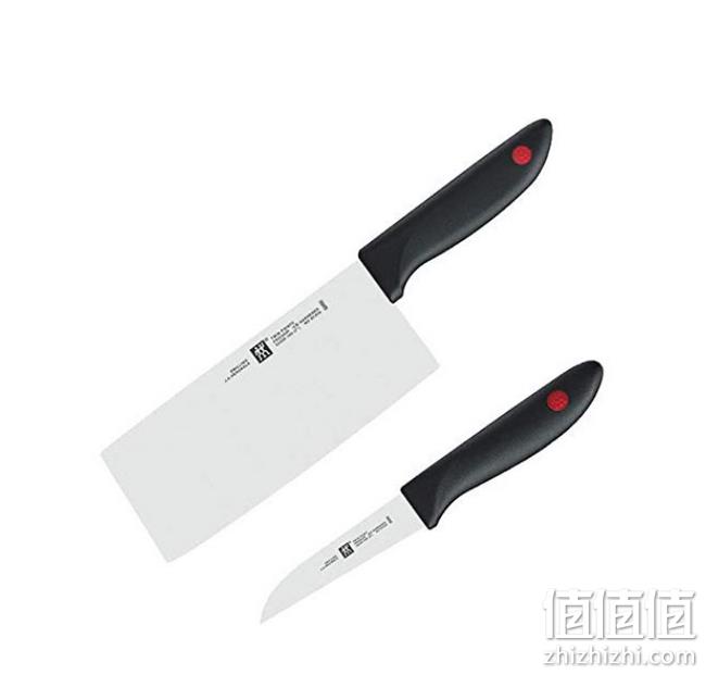 今日结束：Zwilling 双立人中片刀+蔬菜刀不锈钢套装 Twin Point 216元包邮（专柜价426元） 值值值-买手聚集的地方