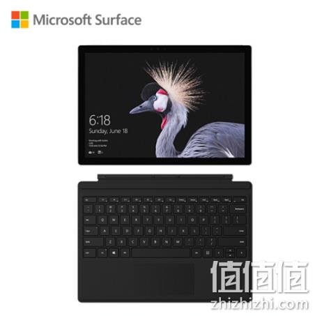 Microsoft 微软 Surface Pro（第五代）二合一平板电脑笔记本 （Core i5 8G 128G）黑色键盘套装版 券后5399元包邮 值值值-买手聚集的地方