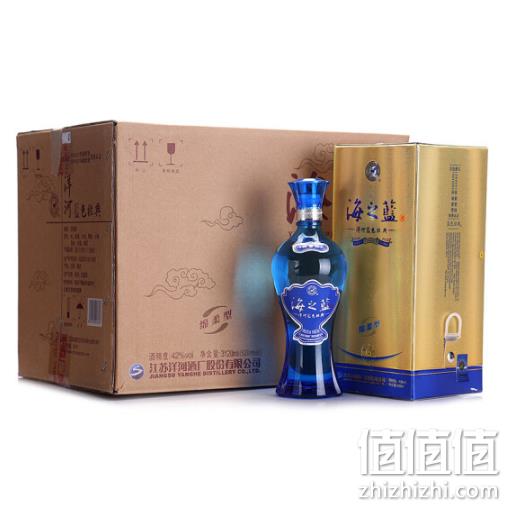 洋河蓝色经典 海之蓝 42度 浓香型白酒 520ml x6瓶 plus会员券后846元，送2瓶洋河特曲 值值值-买手聚集的地方