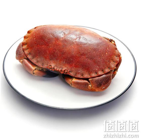 3小时结束，英国进口 味库 超大鲜活面包蟹 600-800g/只 *2件 券后188元包邮 值值值-买手聚集的地方