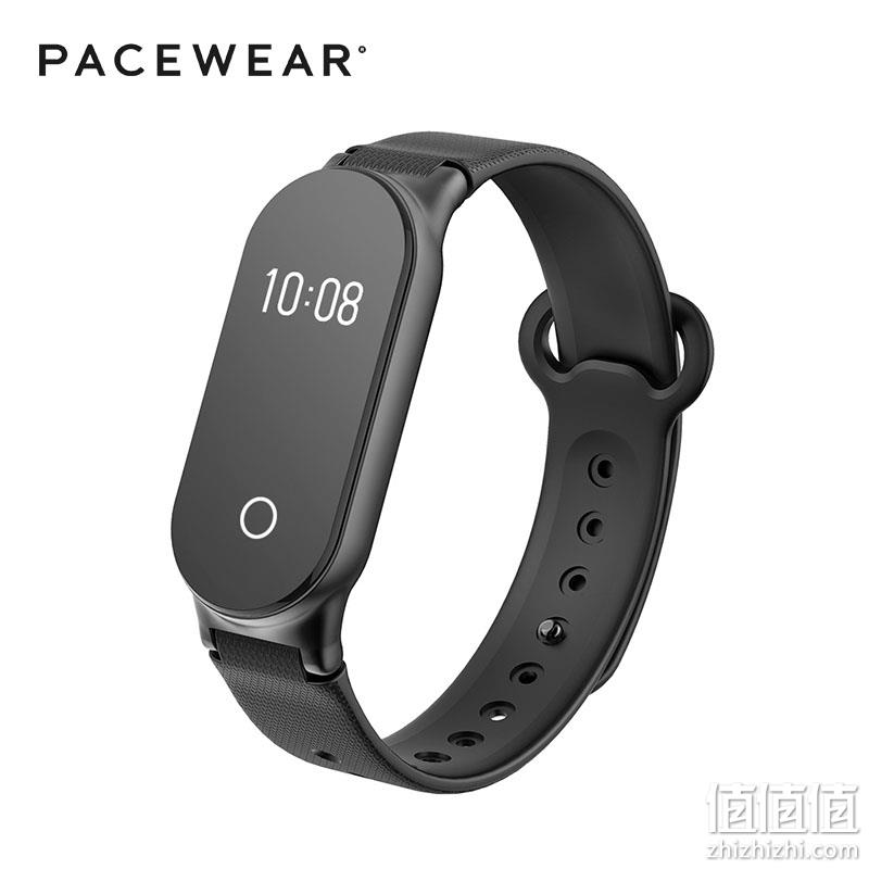 24小时心率监测：Pacewear S8腾讯智能手环 券后64元包邮 值值值-买手聚集的地方