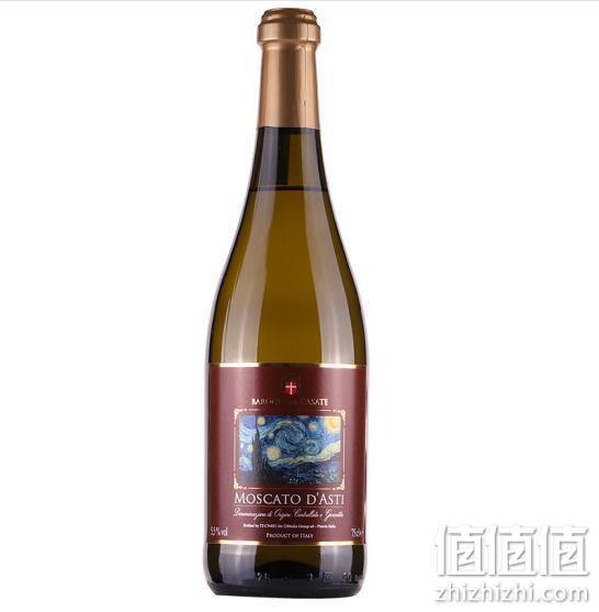 DOCG级，意大利进口！13件x750ml BARONIA 皮埃蒙特产区  Moscato d'Asti 甜白起泡葡萄酒 543.5元包邮，合41.81元/瓶 值值值-买手聚集的地方