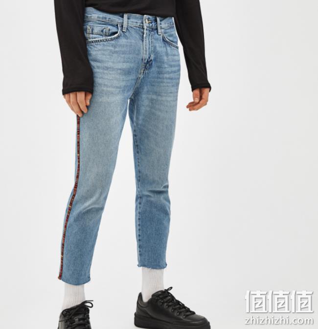 Bershka 巴适卡 05329220426 男士修身牛仔裤 69元包邮 值值值-买手聚集的地方