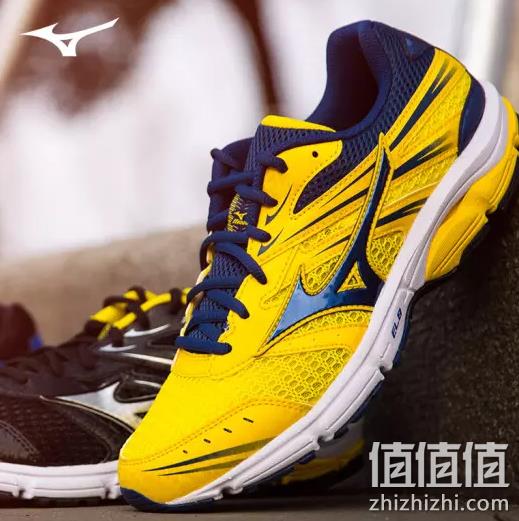 限41码：Mizuno 美津浓 WAVE ZEST 入门级 缓震跑鞋 J1GR159800 156元 值值值-买手聚集的地方