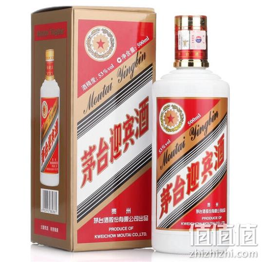 2件 茅台迎宾酒 53度 酱香型白酒 500ml*6瓶 976元 值值值-买手聚集的地方
