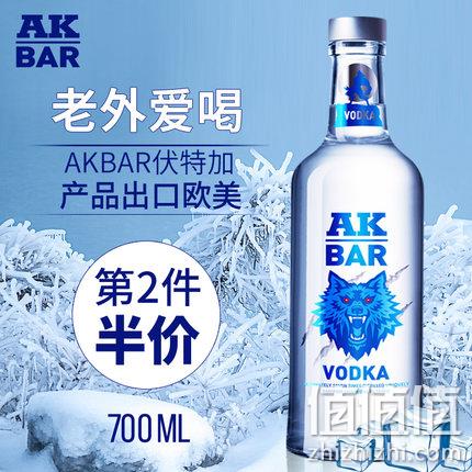 世界伏特加大赛金奖款，AK－47 伏特加 40度 700ml 券后29元包邮 值值值-买手聚集的地方