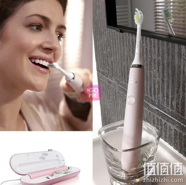 PHILIPS 飞利浦 HX9362/67 钻石亮白型充电电动牙刷 819元包邮（京东1199元） 值值值-买手聚集的地方