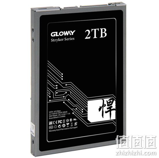 2T大容量、6毛钱/G：GLOWAY 光威 悍将 SATA3 固态硬盘 2TB 1269元包邮 值值值-买手聚集的地方