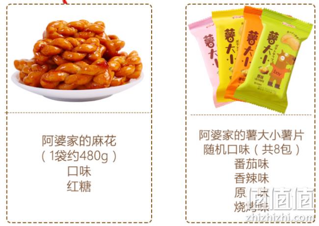 阿婆家的 年货礼盒大礼包 1028g plus会员35.5元（非会员139元） 值值值-买手聚集的地方