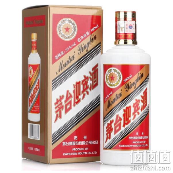 限地区：2件*6瓶 茅台迎宾酒 53度 酱香型白酒 500ml Plus会员854元（天猫每件588元） 值值值-买手聚集的地方