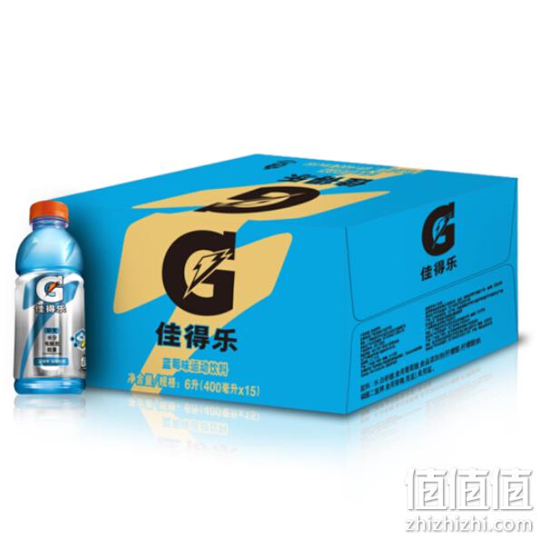 限地区：佳得乐 蓝莓味 功能运动饮料 400ml*15瓶 26.9元 值值值-买手聚集的地方
