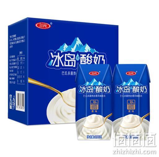 SANYUAN 三元 冰岛式常温酸牛奶 200gx24盒x4件 195.2元包邮 值值值-买手聚集的地方