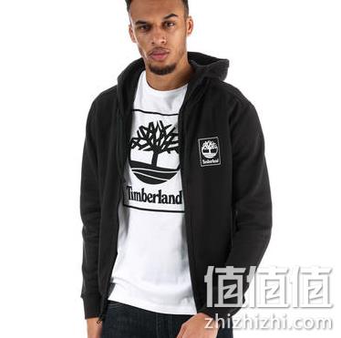 2件！Timberland天木兰 Season Tree Logo 男士拉链卫衣 79.78英镑约¥701 值值值-买手聚集的地方