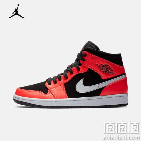 Nike 耐克 AIR JORDAN 1 MID 男子篮球鞋 969元包邮 值值值-买手聚集的地方