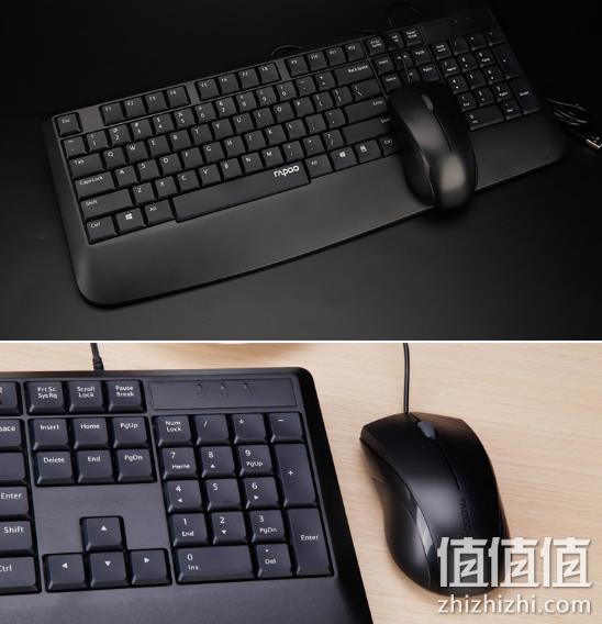 雷柏 NX1900 有线光学键鼠套装 49元包邮 值值值-买手聚集的地方