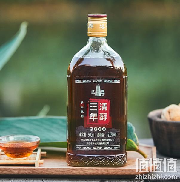 中华老字号 塔牌 三年清醇 手工半干型 黄酒500ml*6瓶 券后45元包邮 值值值-买手聚集的地方