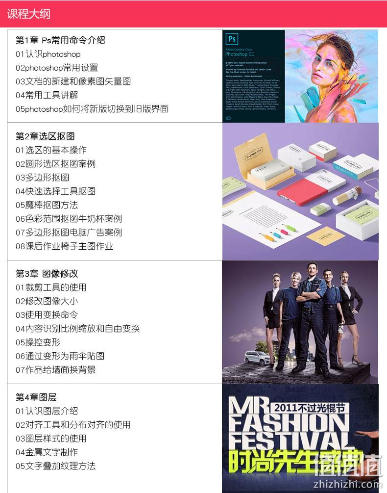 Photoshop cc2018 全套速成 入门视频课程 券后5元包邮 值值值-买手聚集的地方