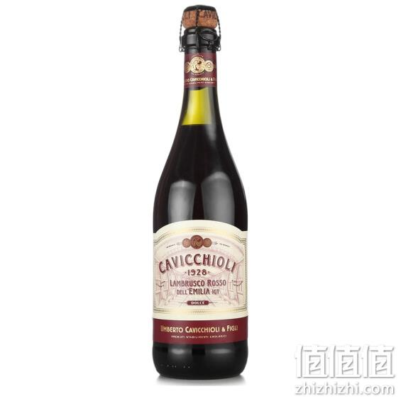 限地区:750ml x7瓶 CAVICCHIOLI 卡维留里 蓝布鲁斯 甜红低泡葡萄酒 104.3元包邮 值值值-买手聚集的地方