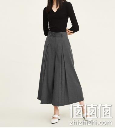 唯品会 太平鸟女装 最后疯抢专场 1.7折起，封面百褶九分裤135元 值值值-买手聚集的地方