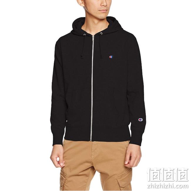 M码，日版 Champion 冠军牌  男士连帽卫衣C3-LS150 prime会员直邮到手230元 值值值-买手聚集的地方