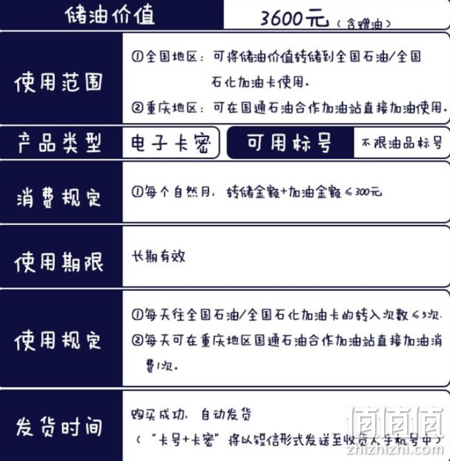 储油保值+9折，国通石油 3600元 储油卡 3240元 值值值-买手聚集的地方