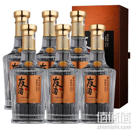 五粮液股份公司创新产品：友酒 友道52度浓香型白酒 500ml*6瓶整箱装 双重优惠后1830元 值值值-买手聚集的地方