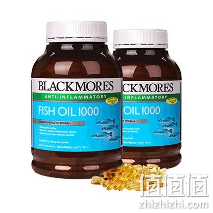 澳洲进口 400粒x2瓶  澳佳宝 Blackmores 深海鱼油软胶囊 198元包邮（京东286元） 值值值-买手聚集的地方
