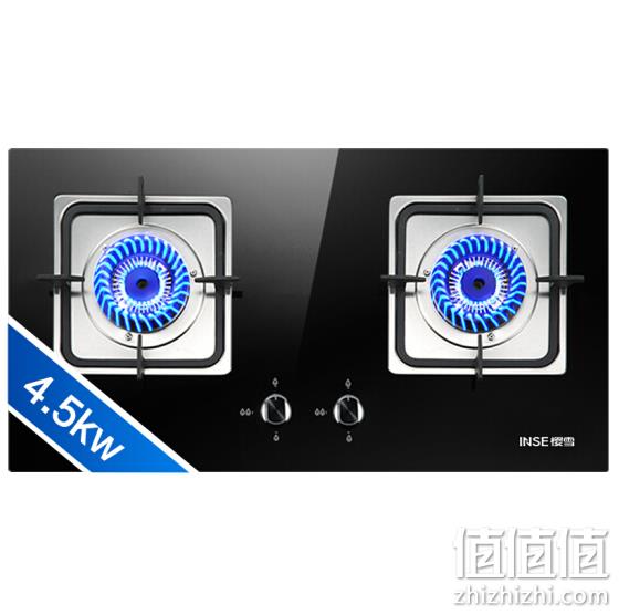 4.5kw热效率、1级能效：INSE 樱雪 JZT-Q1809(B) 嵌入式燃气灶 499元包邮 值值值-买手聚集的地方