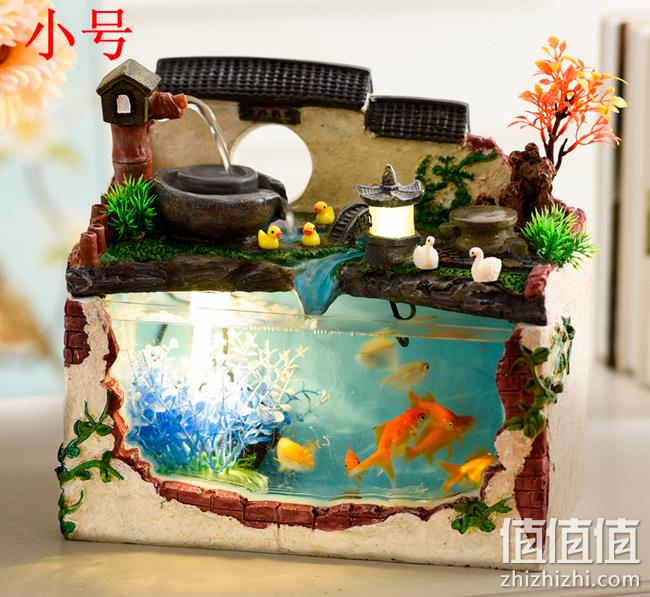 4.9分：西韵雾语 假山流水喷泉鱼缸 券后266元包邮 值值值-买手聚集的地方