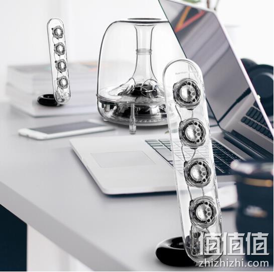 Plus会员：Harman Kardon 哈曼卡顿 SoundSticks III 水晶3代 多媒体音箱 769元包邮（天猫898元），送音频接收器 值值值-买手聚集的地方
