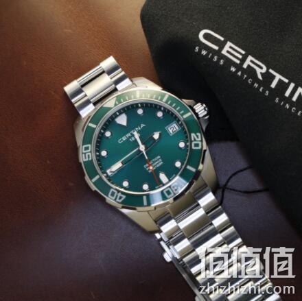 平价骚气绿水鬼：CERTINA 雪铁纳 DS Action C032.410.11.091.00 男士时装潜水腕表 354美元约￥2398 值值值-买手聚集的地方