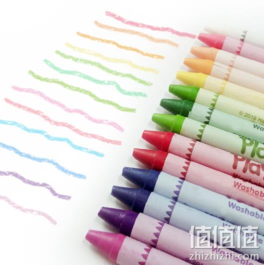 孩之宝旗下，培乐多 24色 可水洗大蜡笔 券后28元包邮 值值值-买手聚集的地方