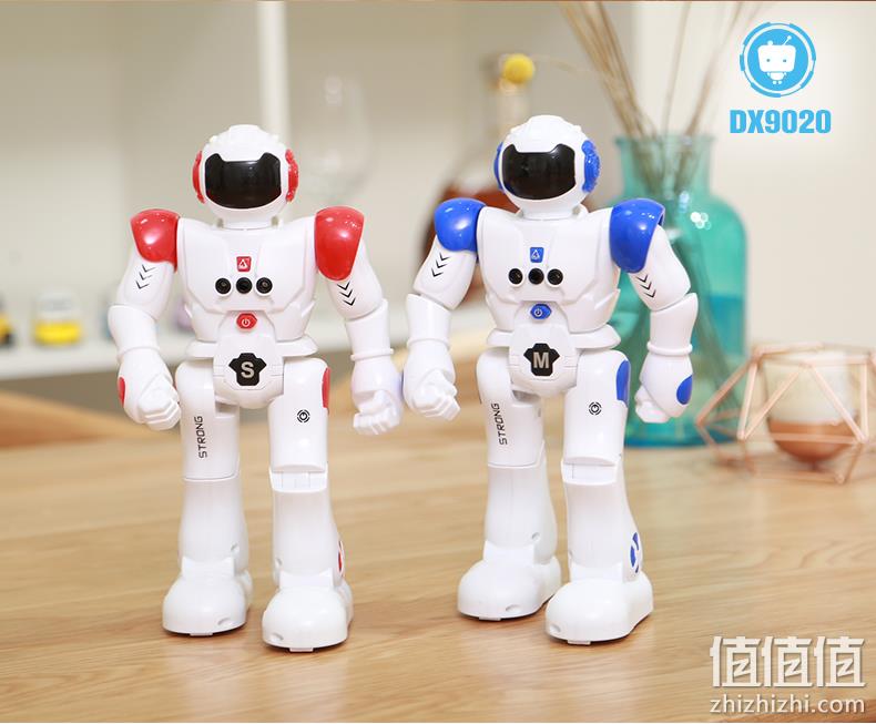 唱歌+跳舞+英文+朗诵：豆豆象 DX9020 儿童智能遥控机器人 新低29元包邮 值值值-买手聚集的地方