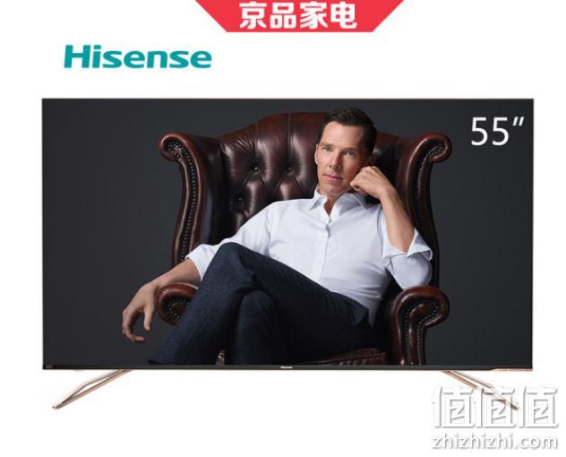 今日结束 超薄无边框：Hisense 海信 55英寸 4K液晶电视 H55E75A 双重优惠后3968元包邮 值值值-买手聚集的地方