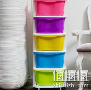 美雅美派 加厚塑料组装抽屉式收纳柜 券后62元包邮 赠送运费险 值值值-买手聚集的地方