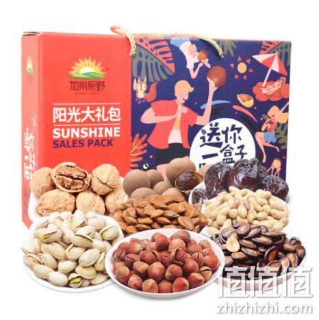 限地区：California Field 加州原野 坚果礼盒 1468g 39.9元 值值值-买手聚集的地方