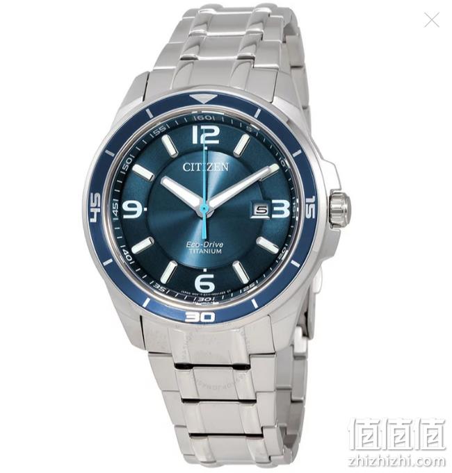 Citizen 西铁城 Ti+IP 超级钛 男士光动能腕表 BM6929-56L 169美元约￥1132 值值值-买手聚集的地方