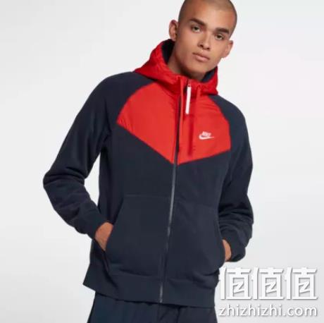 Nike 耐克 Sportswear 男士 拉链连帽衫 409元（吊牌价599元） 值值值-买手聚集的地方