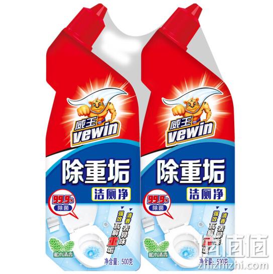 除菌率99%：立白  威王 洁厕液500ml x3瓶 券后19.9元包邮 值值值-买手聚集的地方