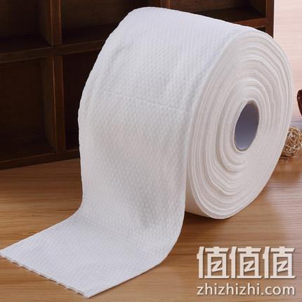 白菜！小编已回购，韩寇丝 一次性洗脸巾 大卷实惠装 7.99元包邮 买三送一 值值值-买手聚集的地方