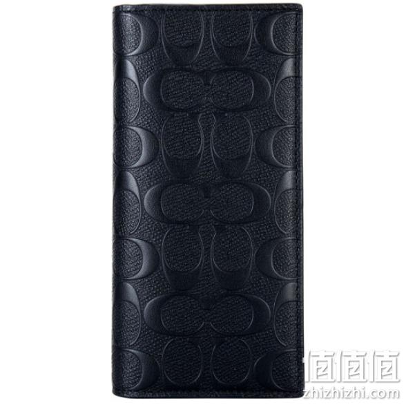 Coach 蔻驰 男士 长款折叠钱包F75365 Plus会员双重优惠791元（专柜1490元） 值值值-买手聚集的地方
