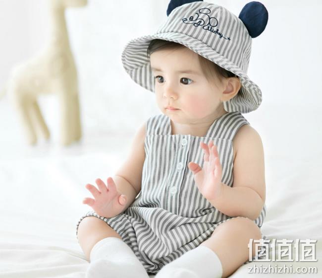 A类标准，公主妈妈 0-2岁 儿童遮阳帽 券后9.9元包邮 值值值-买手聚集的地方