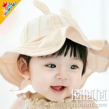 A类标准，公主妈妈 0-2岁 儿童遮阳帽 券后9.9元包邮 值值值-买手聚集的地方